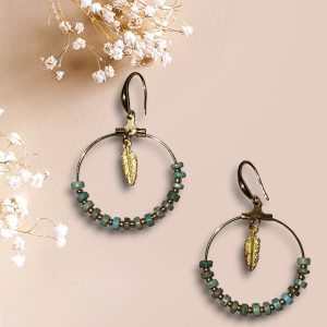 Boucles d'oreilles Byzance